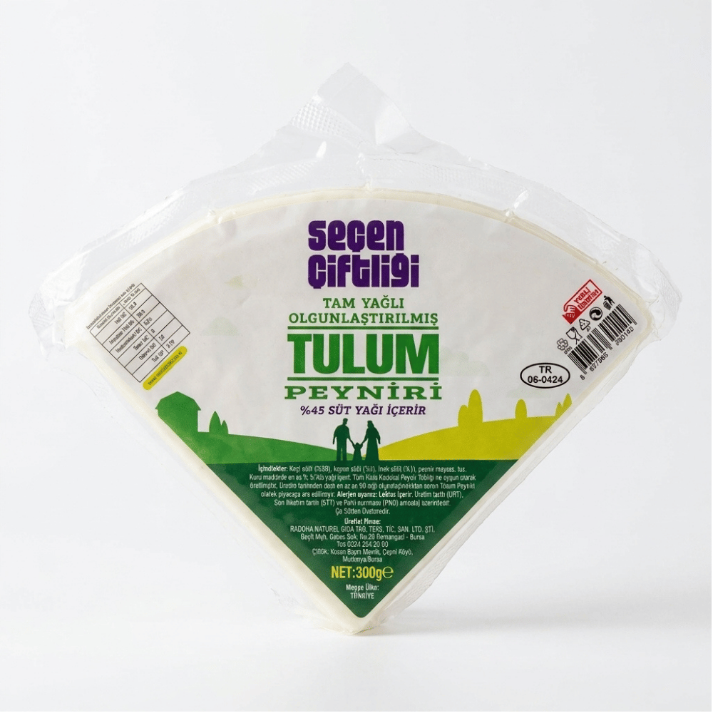 Tam Yağlı Olgunlaştırılmış Tulum Peyniri 300grKeçi Sütlü Ürünler