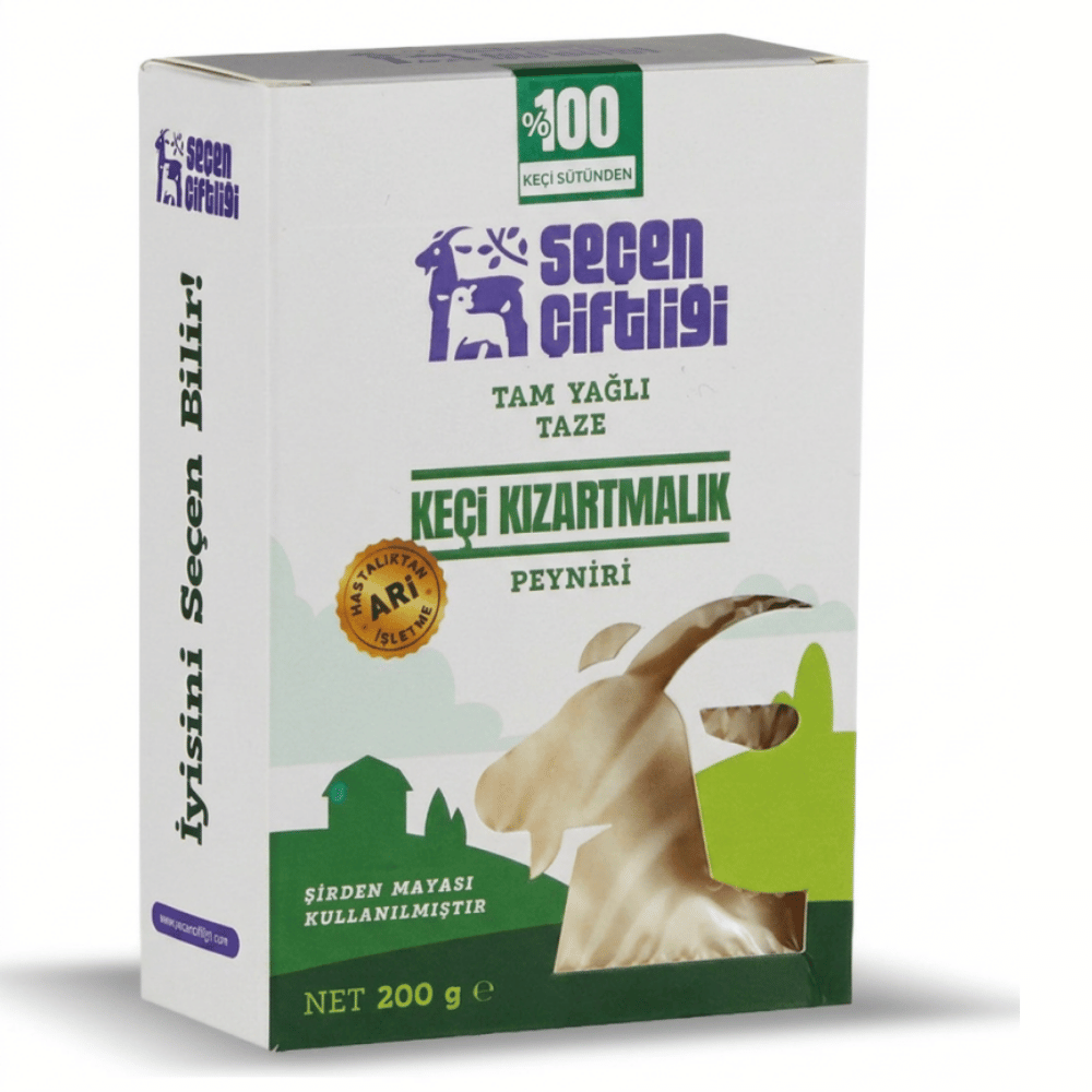 Tam Yağlı Yüzde 100 Keçi Kızartmalık Peynir 200grSüt Yoğurt Peynir Tereyağ