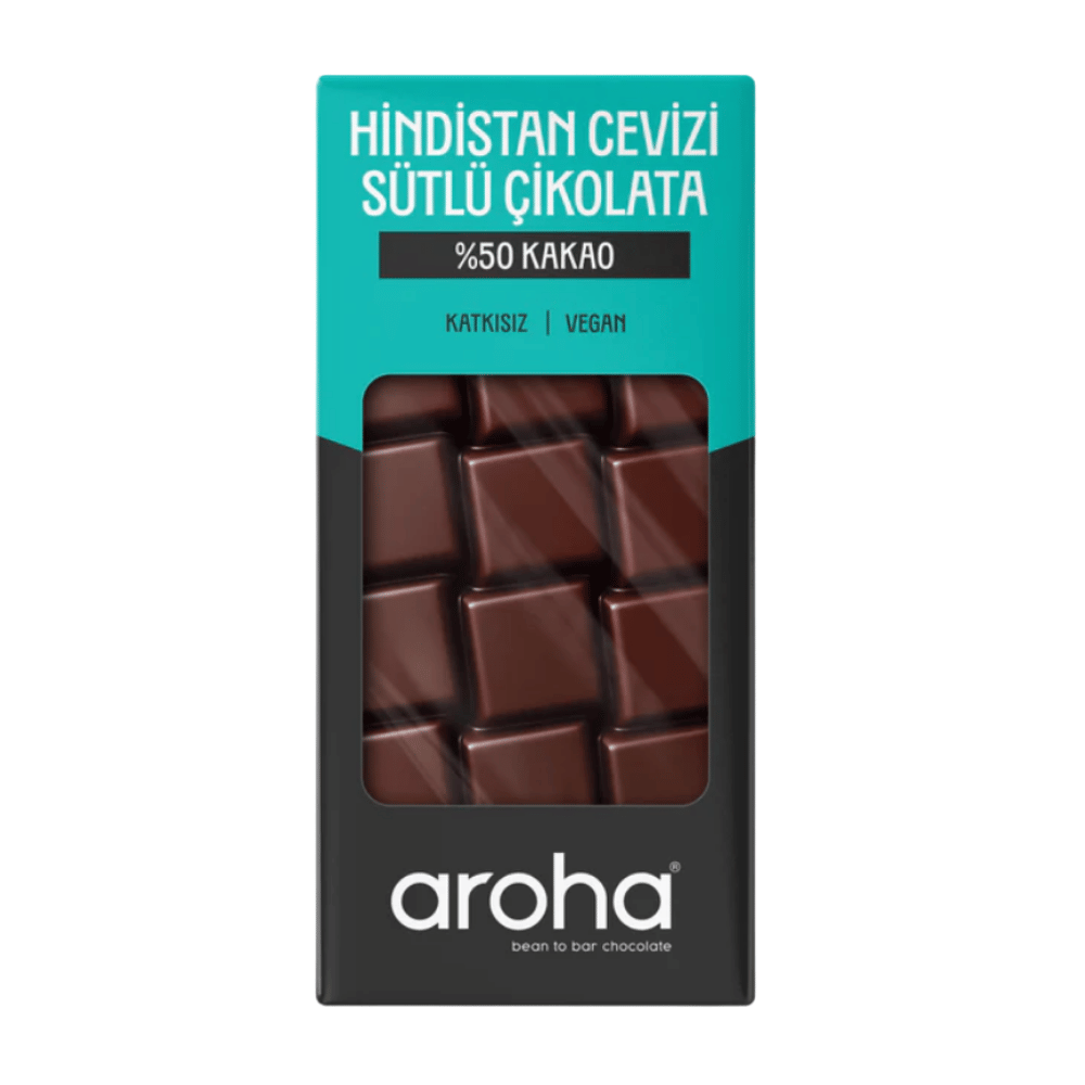 Vegan Sütlü Çikolata - Organik Hindistan Cevizi SütüŞekersiz Çikolatalar