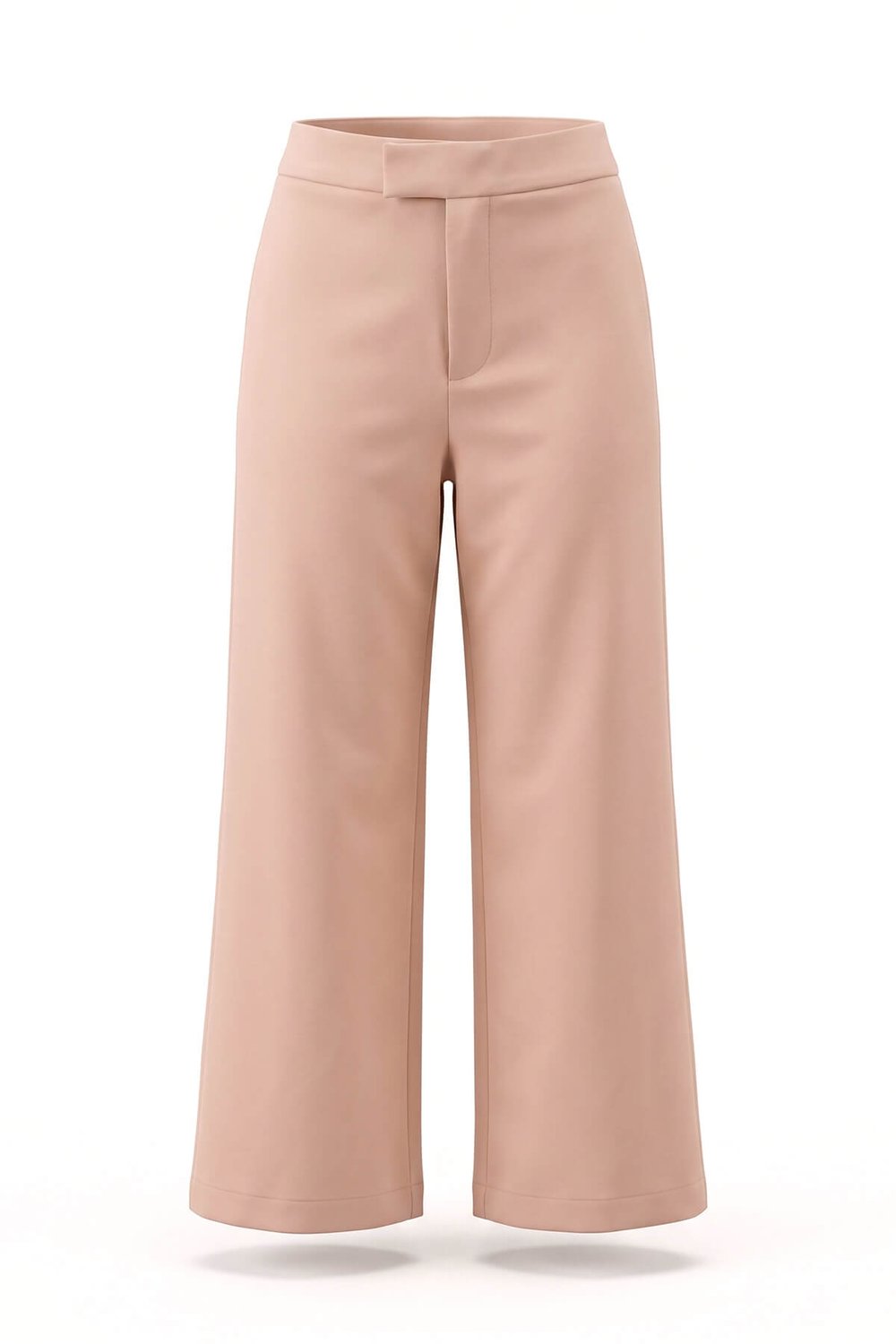 Pudra Yüksek Bel Culotte Pantolon