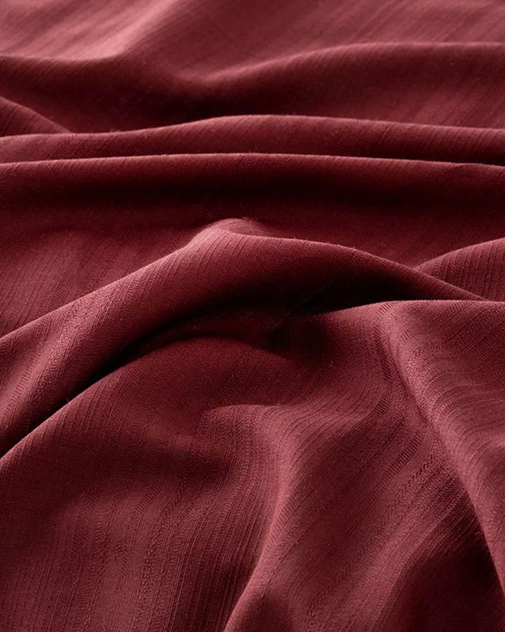 Aurora Silky Touch King Size Duvet Cover Set 240x220 cm Claret Red