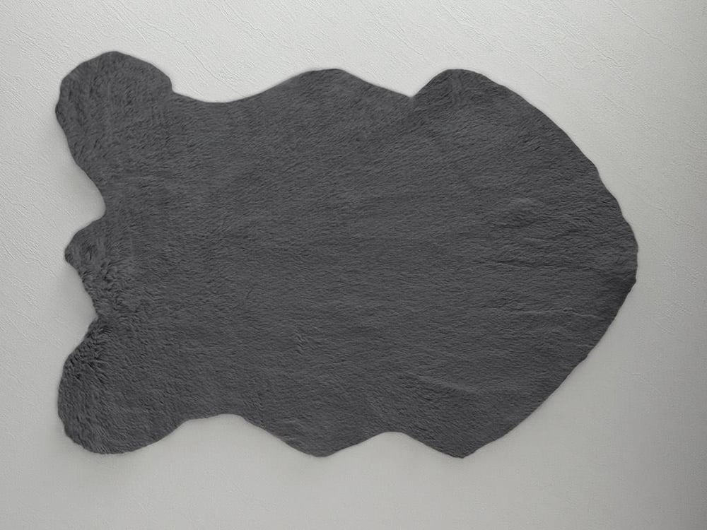 Nebula Acrilic Covor Din Blană 80x160 cm Antracit