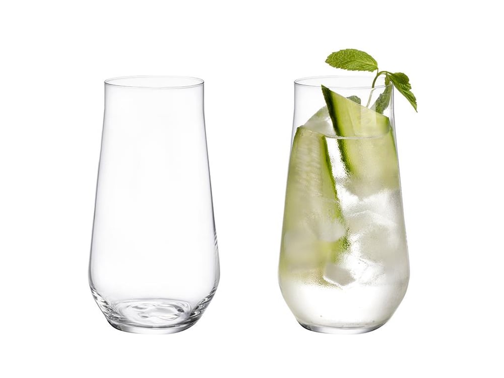 Alin Crystal 3 pcs Glass 480 ml Transparent