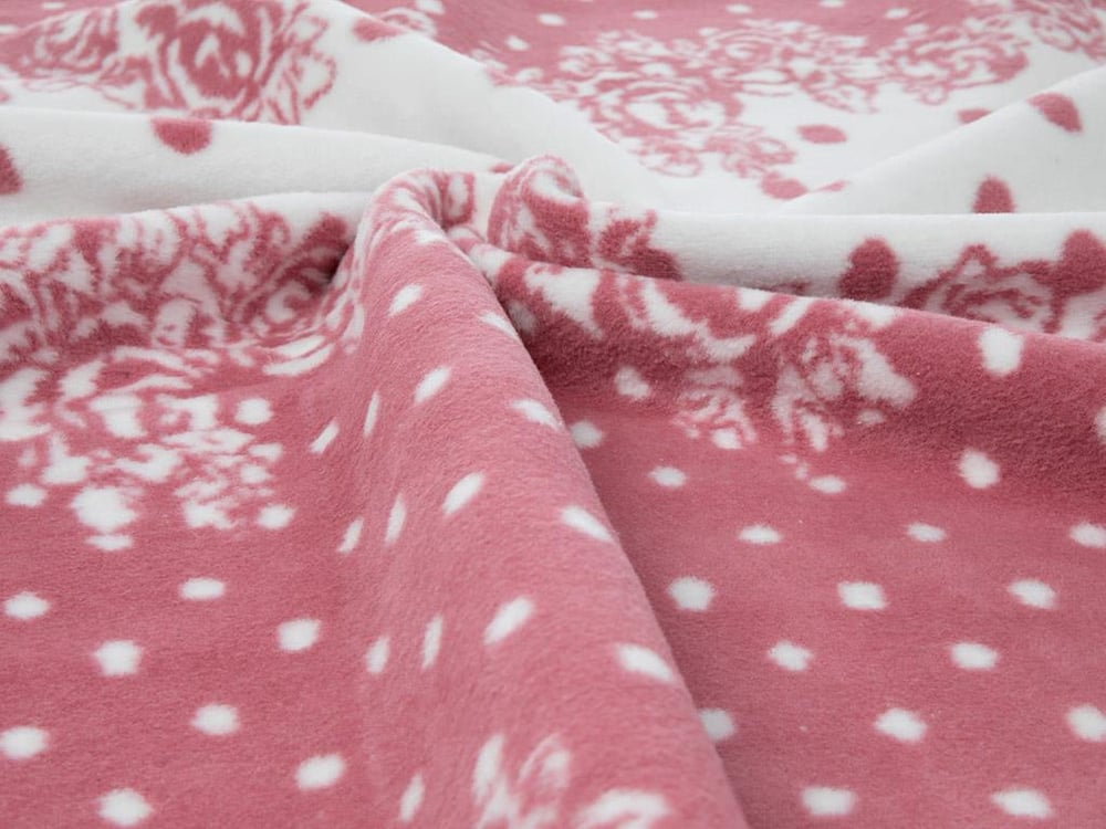Allure Rosa Cottony Double Person  PĂTURĂ 200x220 cm Rose Color