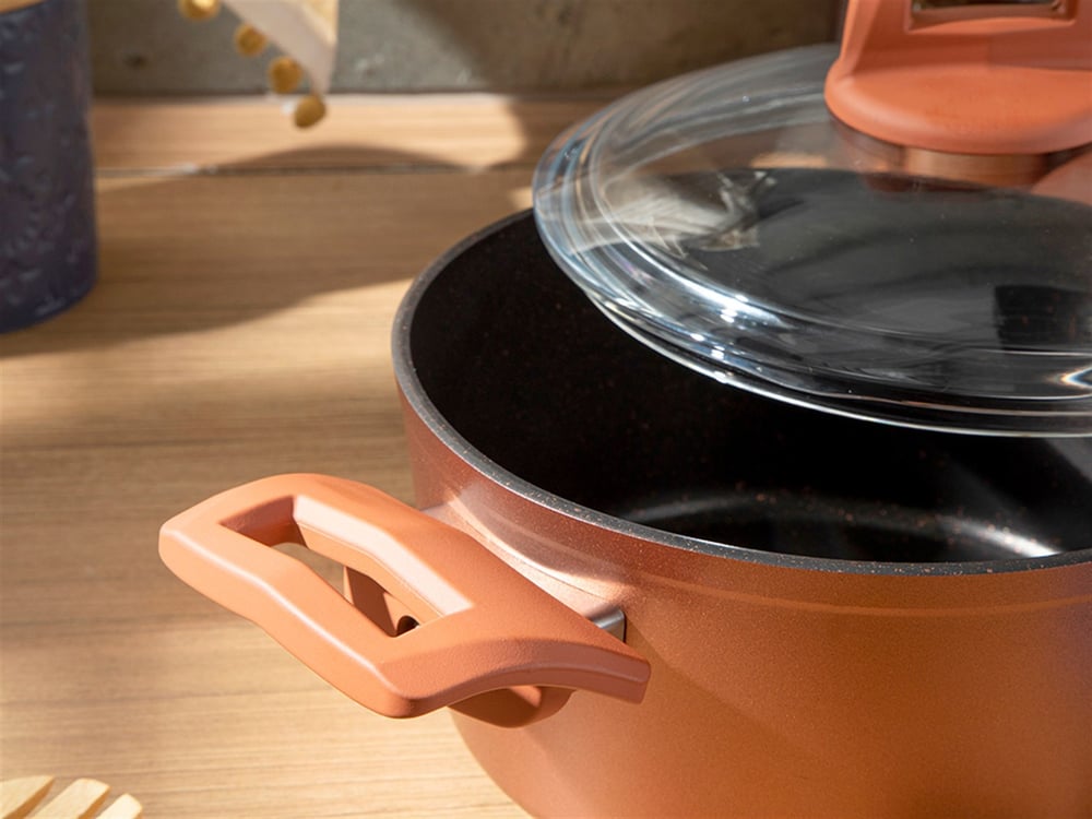 Alure Granite Deep Pan 20 cm Copper