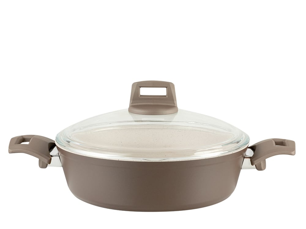 Alure Granite Small Pan 26 cm Brown