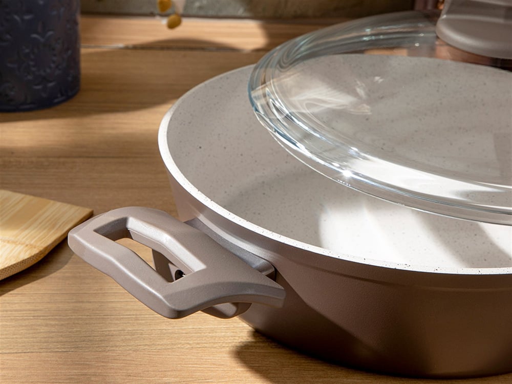 Alure Granite Small Pan 26 cm Brown