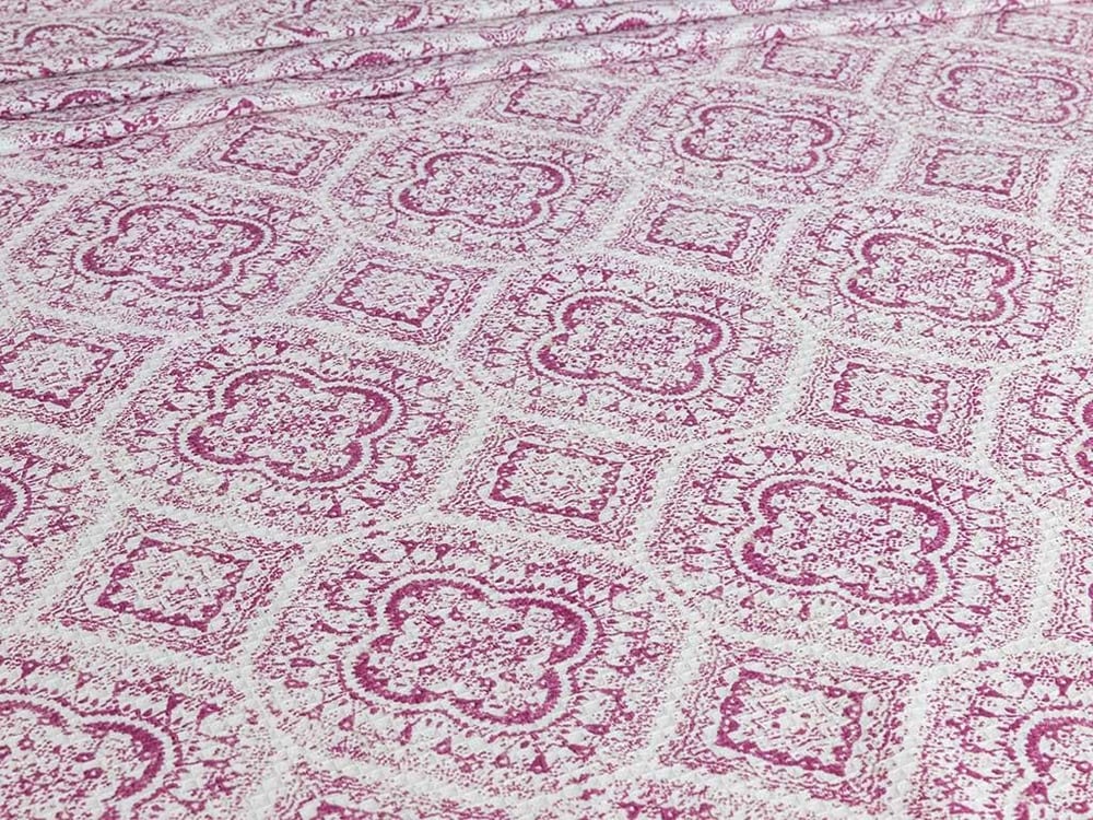 Antique Boho Imprimat Single Pătură De Vară 150x220 cm mov