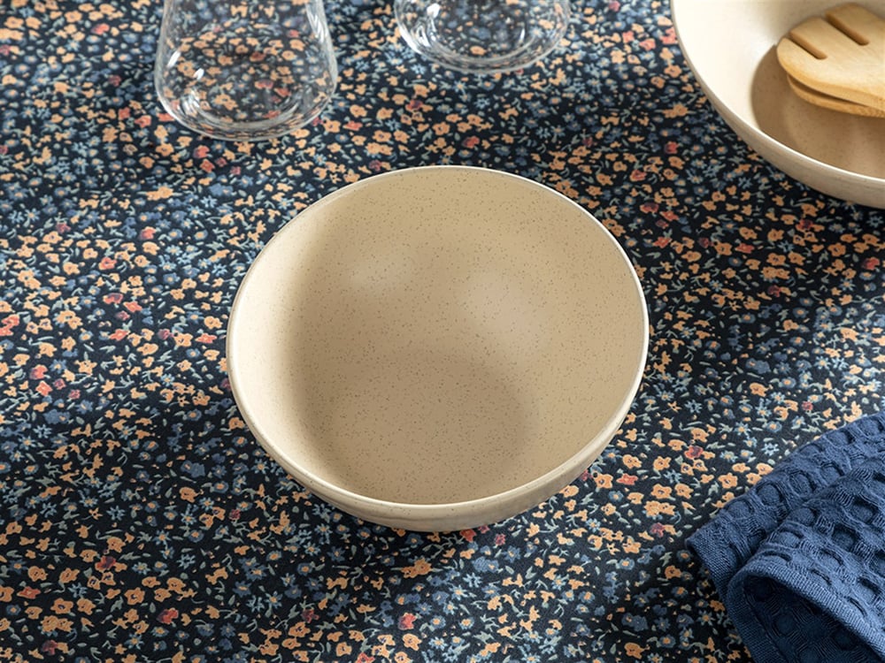 Armonia Ceramic Salad Bowl 18 cm Cream