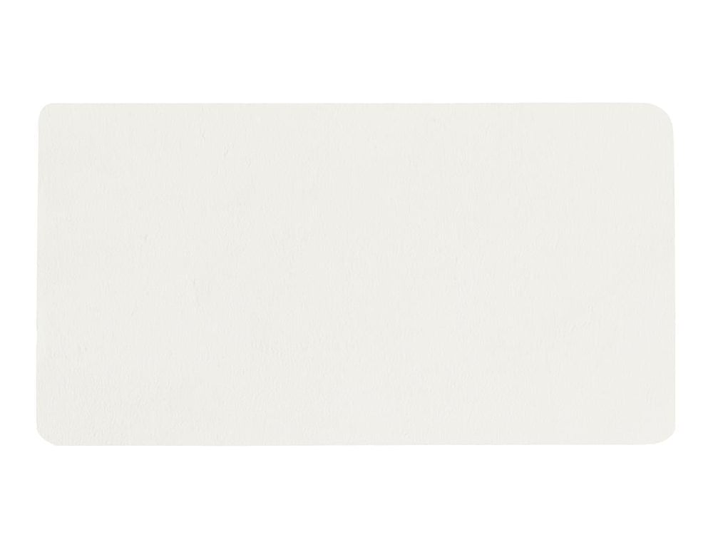 Covor blană artificială, Soft Touch, 80x150cm, acril, alb