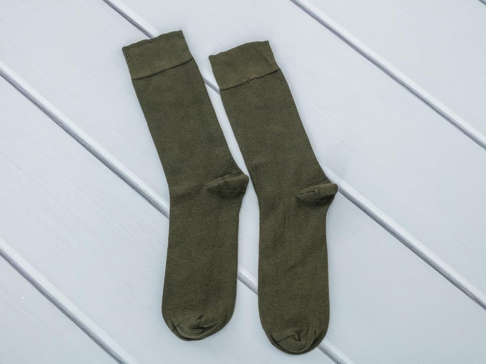 Basic  Soft  Ciorapi șosete pentru bărbați 40-44 Green