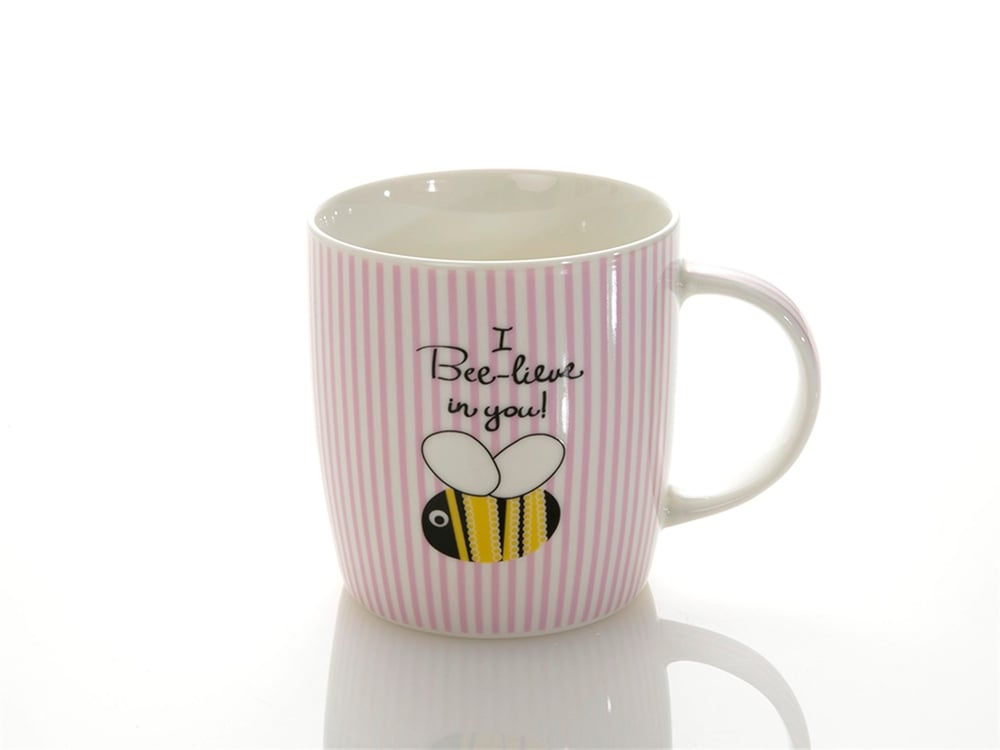 Bee-Lieve  New Bone Cupă 350 ml Pink