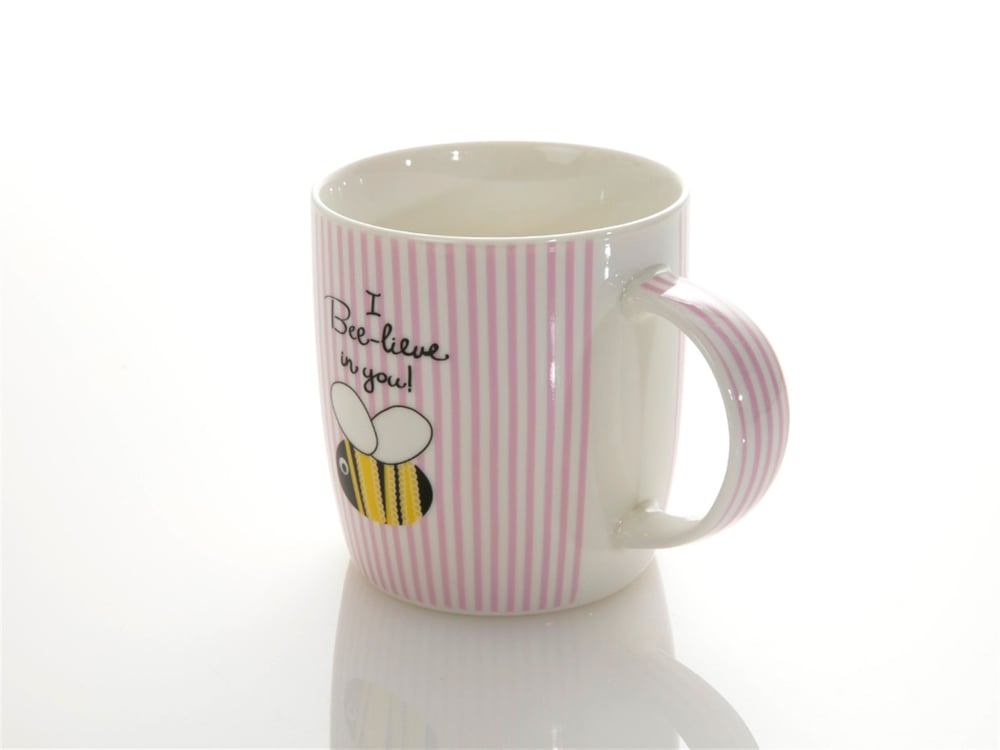 Bee-Lieve  New Bone Cupă 350 ml Pink