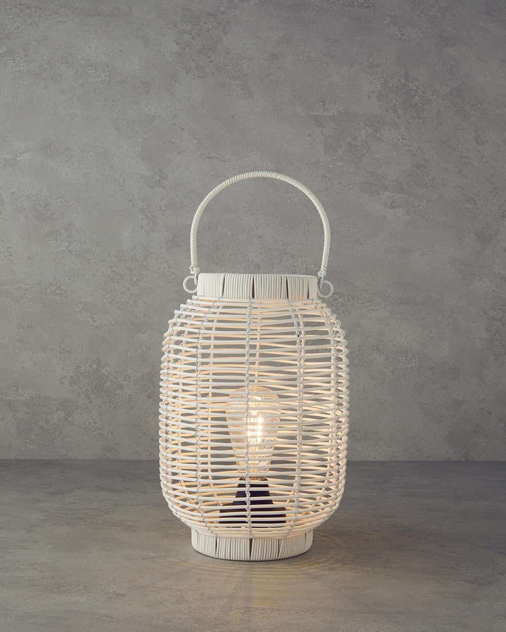 Berta Lampă Decorativă 30 Cm Alb