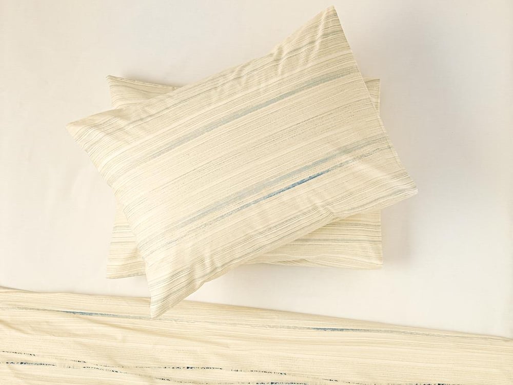 Blurry Wave Cottony 2 Set Pillowcase 50x70 cm Blue