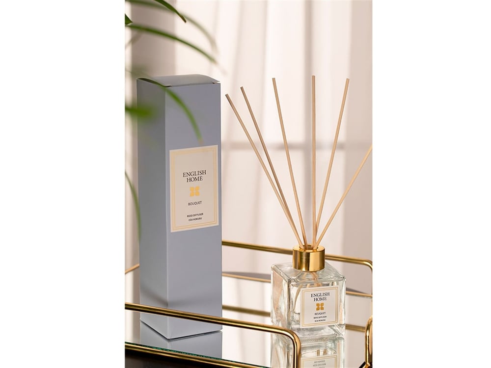 buchet Parfum De Cameră Cu Bețișoare 100 ml Albastru Deschis