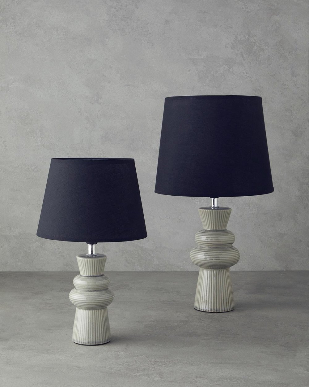Calvi Ceramică Abajur 34 cm Bej