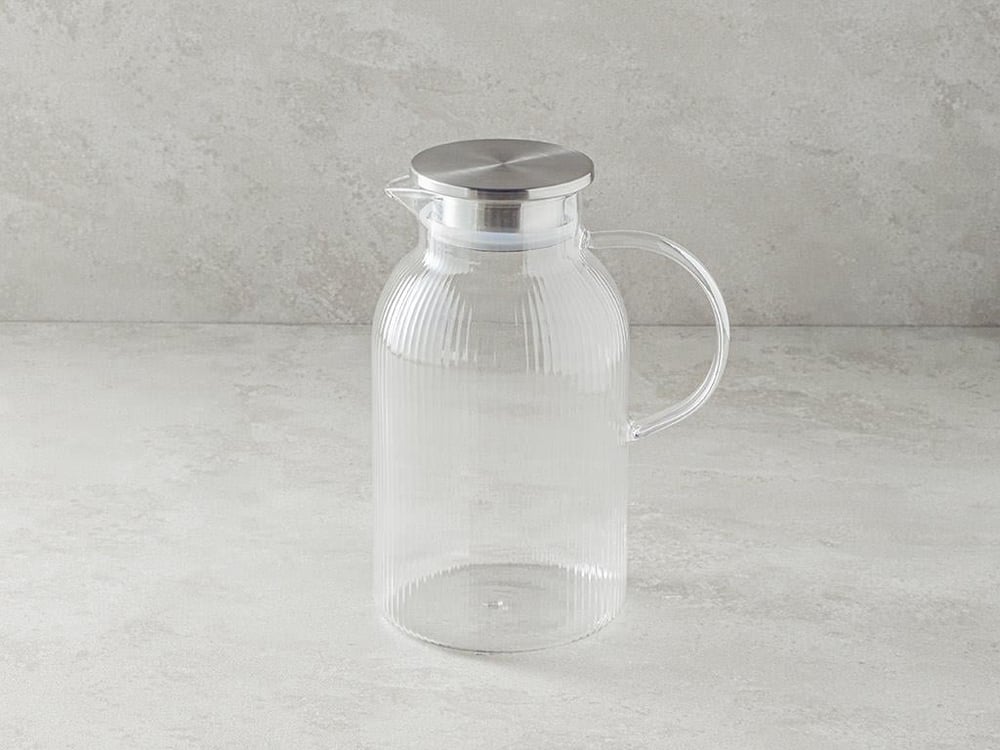 Carafă, Leslie, sticlă borosilicată, 2200 ml, transparent