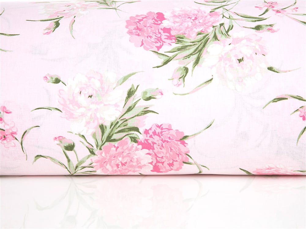 carnație Cu Bumbac Double Lenjerie De Pat 200x220 cm Roz
