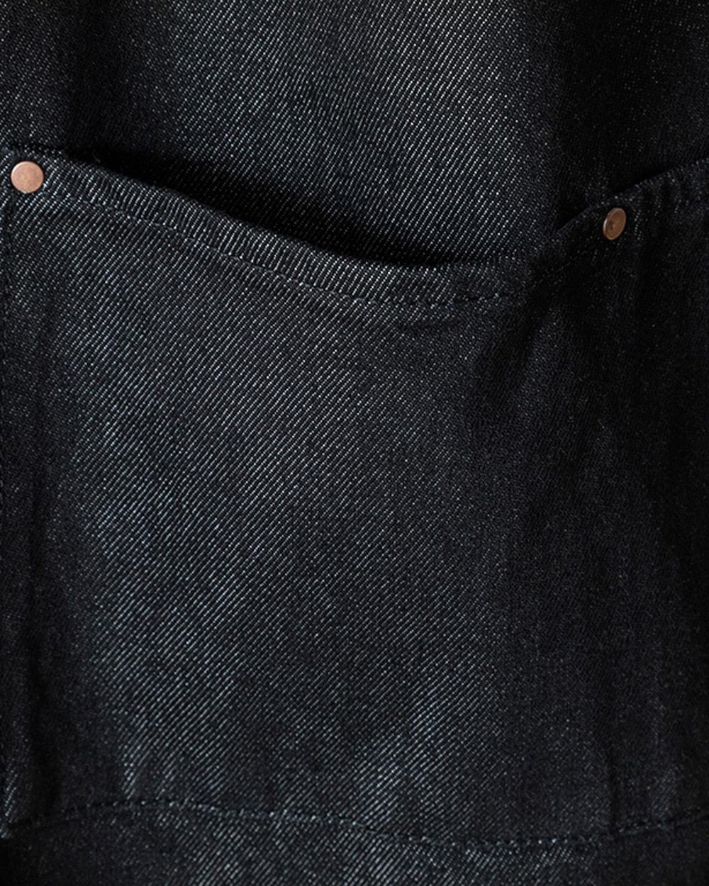 Chefs Denim Cotton Kitchen Apron 56x76 cm Black