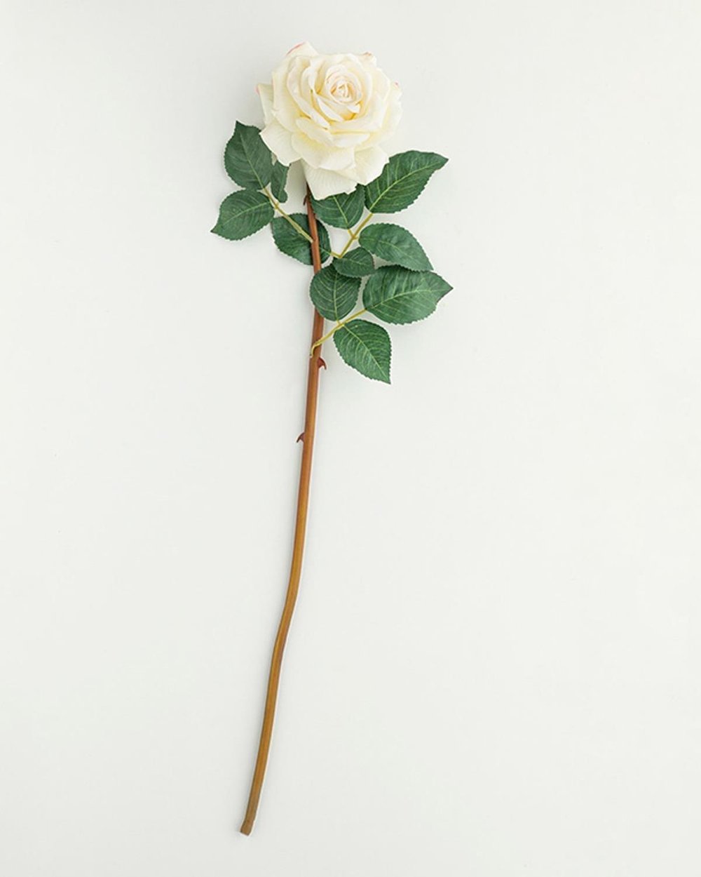 Classy Rose Floare Artificială , Plastic, 64 Cm, Argintiu