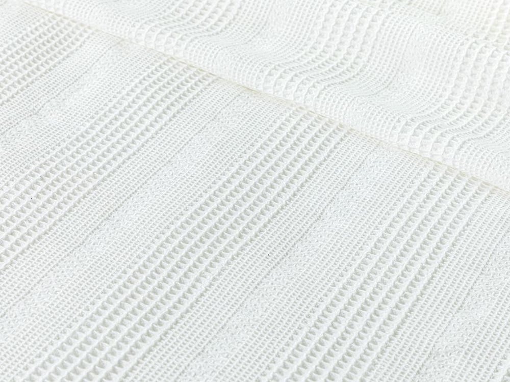 Combe Cu Bumbac Simplu Single Pătură De Vară 150x220 cm Alb