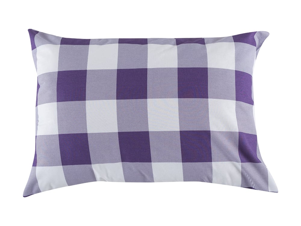 Combină de viață la cabană Cu Bumbac Cu 2 Piese Față De Pernă 50x70 cm Violet