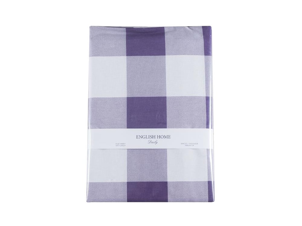 Combină de viață la cabană Cu Bumbac Single Cearșaf 160x240 cm Violet