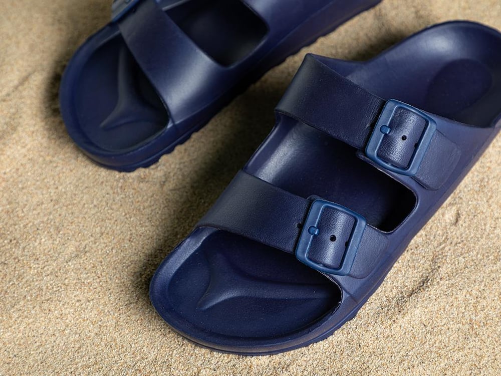 Comfort Sandale Papuci De Casă, 41, Natural - Burgundia