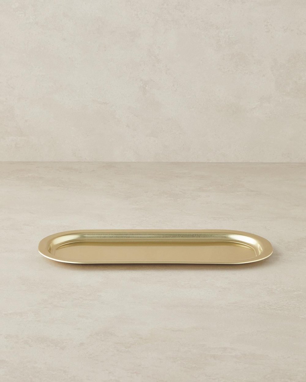 Metal Tavă 35x15 cm Gold