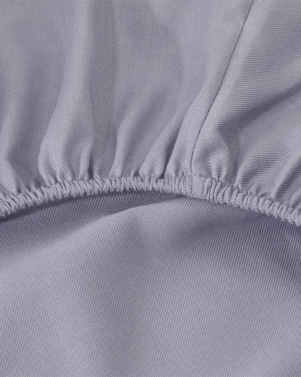 Cristal Twill Mătăsos Persoană Dublă Set Lenjerıe De Pat 200X220 Cm Albastru