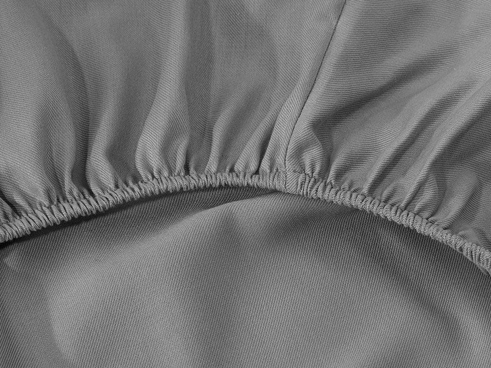 Crystal Set Lenjerie De Pat King Size, Stofă De Mătase Tip Twill, 240*220 Cm, Albastru İnchis