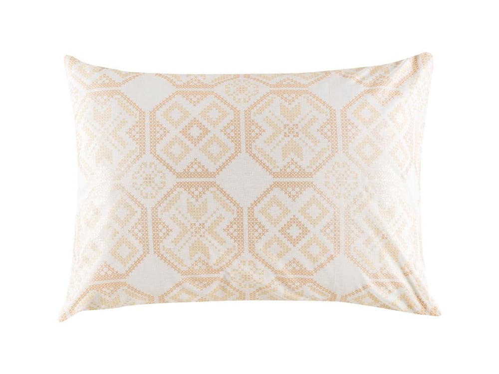cusătură Cottony Set 2  FAȚĂ DE PERNĂ 50x70 cm Bronz