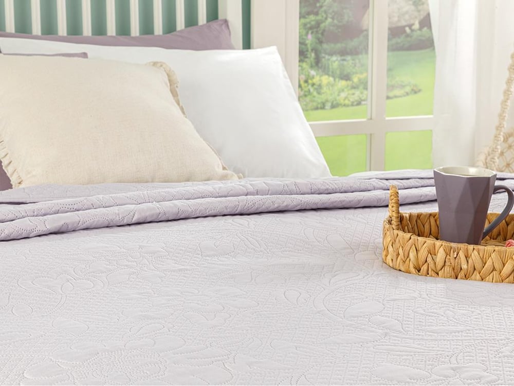 Daisy Dream Dublu Cuvertură Multifuncțională 200*220 Cm Liliac.