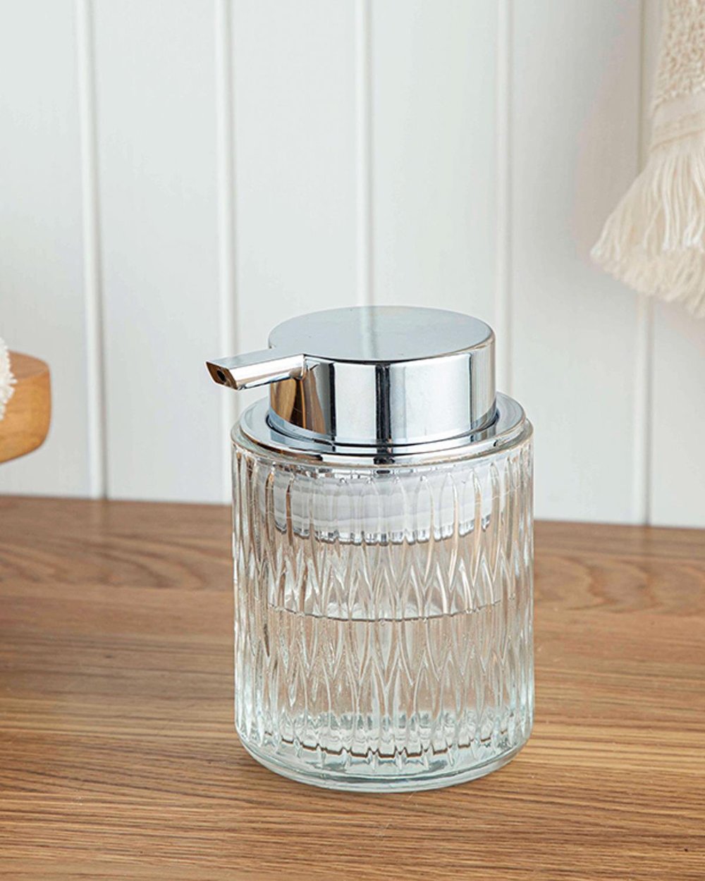 Beatrice Glass Liquid Soap Dispense 7,9x11,8 cm Transparent