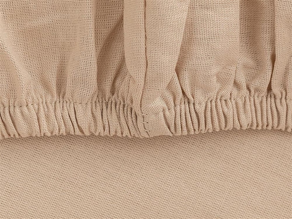 drept Cottony  Măsură intermediară  CEARȘAF ELASTIC 140x200 cm Urban Beige