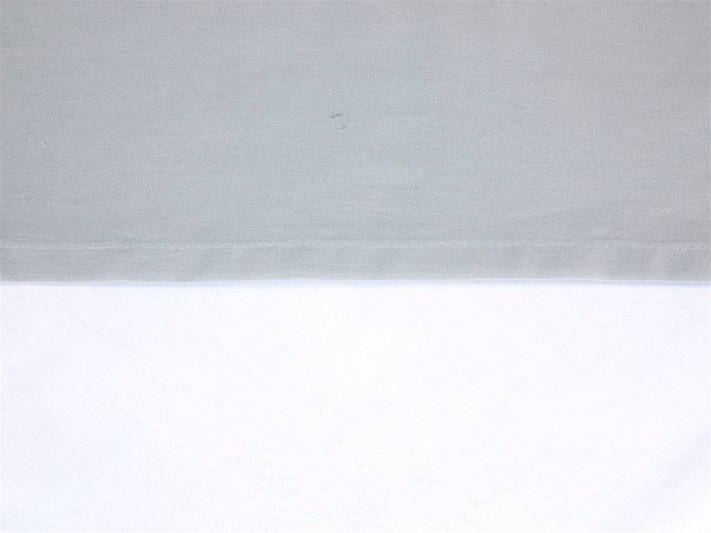 drept Cu Bumbac Double Cearșaf 240x260 cm Gri