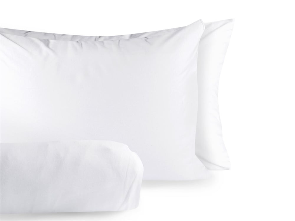drept  Tricot Double Person  SET DE CEARȘAFURI E 160x200 cm Old White