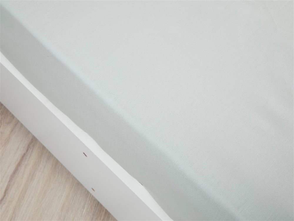 drept Cu Bumbac Single Cearșaf 160x240 cm Seledon