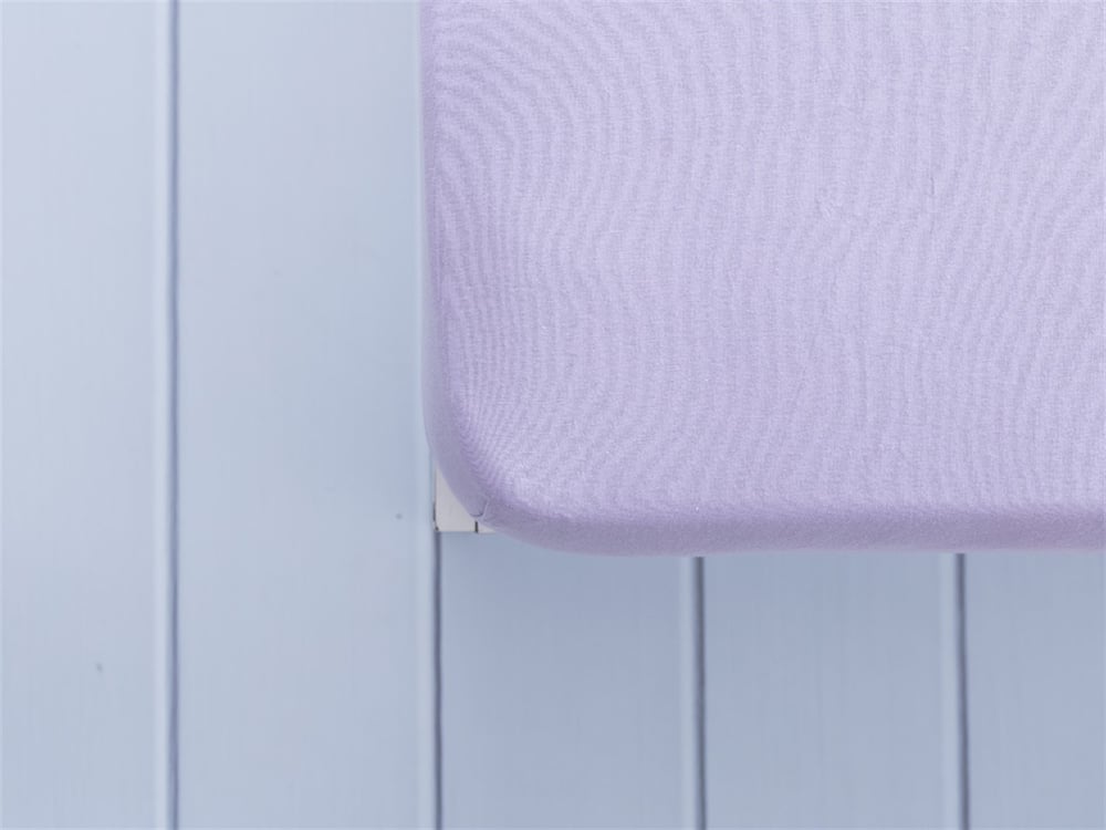 drept Penye Double Set Cearșaf Cu Elastic 160x200 cm Lila