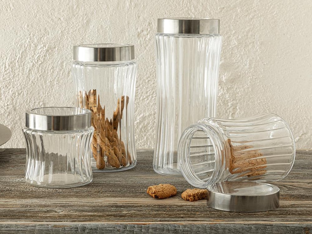 Duke Glass Jar 2000 ml Transparent