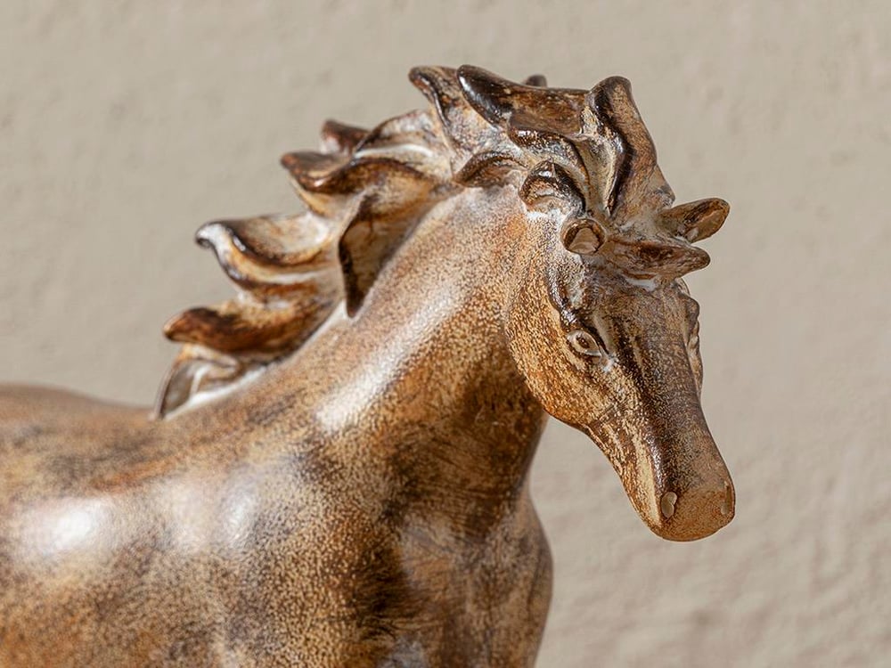 Wildlife Obiect Decorativ , 33,5*8*24,5 Cm, Albastru-Beige