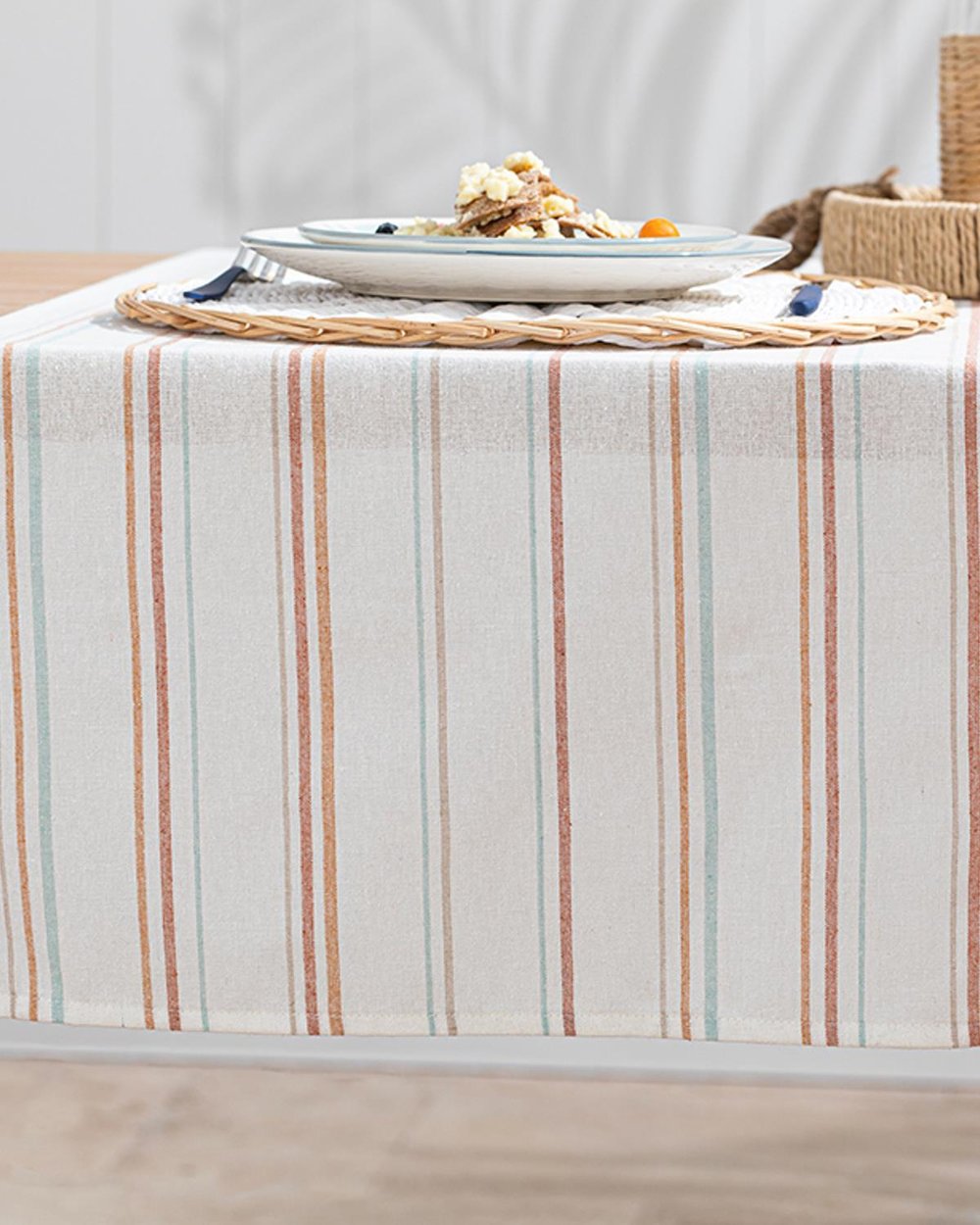 Fabiana Cotton Runner 45x150 cm Light Blue