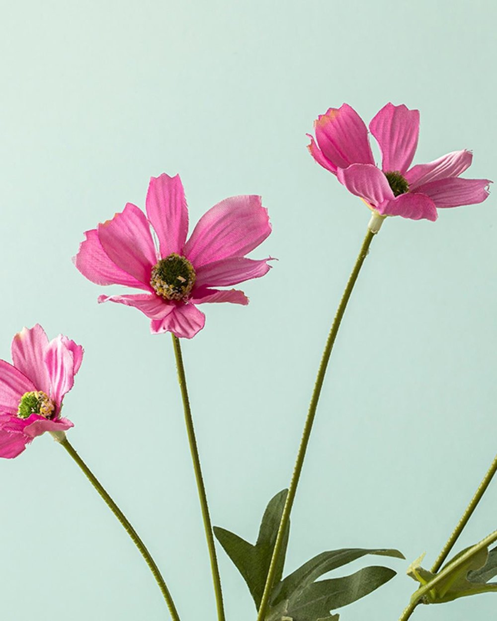 Floare artificiala, Daisy, plastic, 62 cm, roz