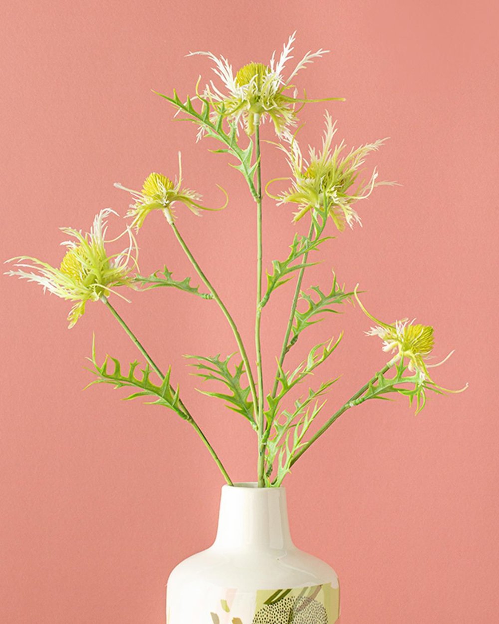 Floare artificiala, Flower, plastic, 59 cm, alb