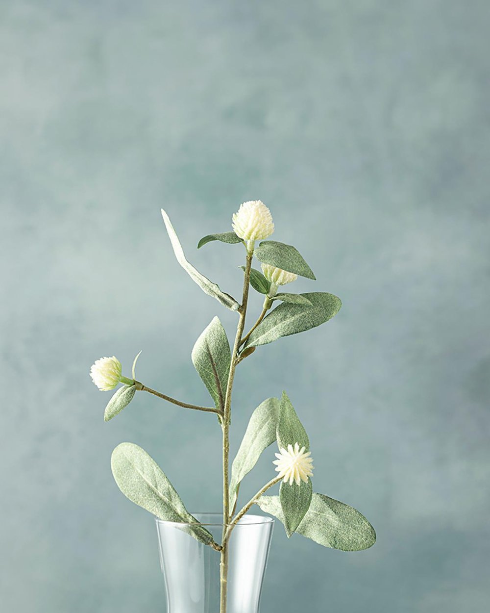 Floare Elegantă Florı Artıfıcıale 46 Cm Alb