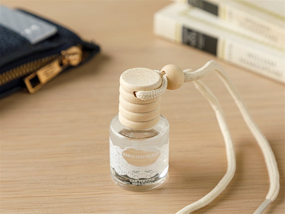Flori albe Parfum De Mașină 8 ml auriu
