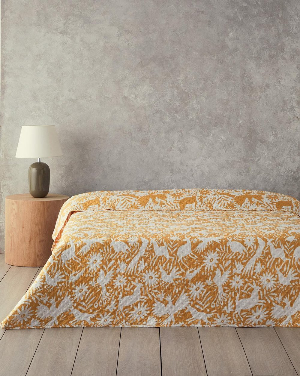 For One Person Multi-Purposed Quilt 160x220 cm Yellow