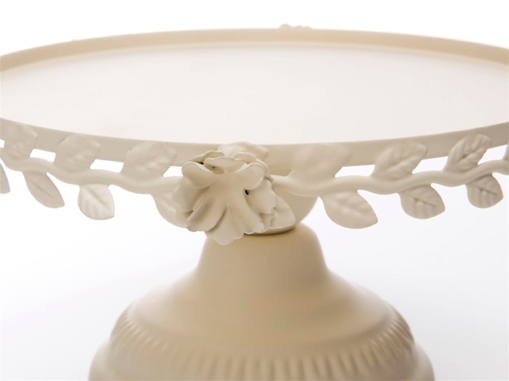 frunzos Fier forjat  Cu picior  STAND PENTRU CHEC Cream