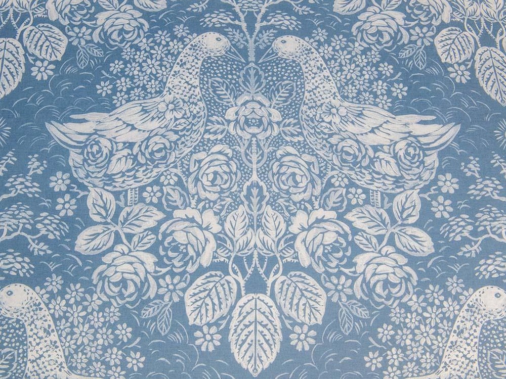 Gâscă fantezistă Bumbac Dublu Set Lenjerie De Pat 200*220 Cm Albastru